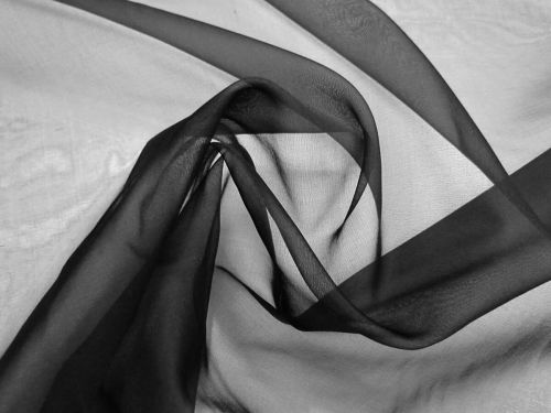 Great value Silk Organza- Cha Cha Black #11596 available to order online Australia