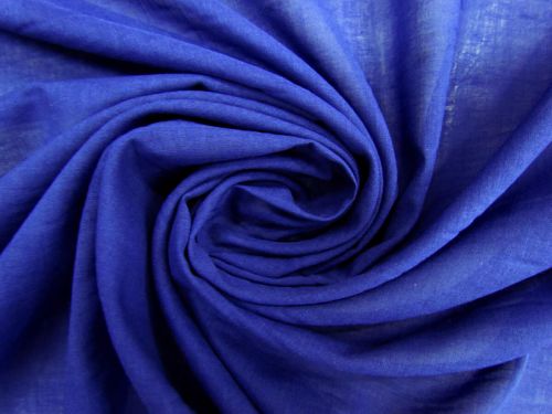 Great value Cotton Voile- Sapphire Blue #11683 available to order online Australia