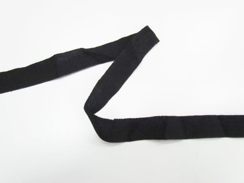 Great value 21mm Light Cotton Tape- Black #T563 available to order online Australia