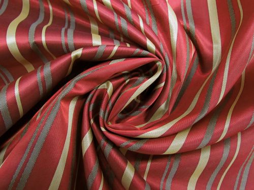 Great value Candy Store Stripe Shot Twill Lining- Strawberry #11788 available to order online Australia