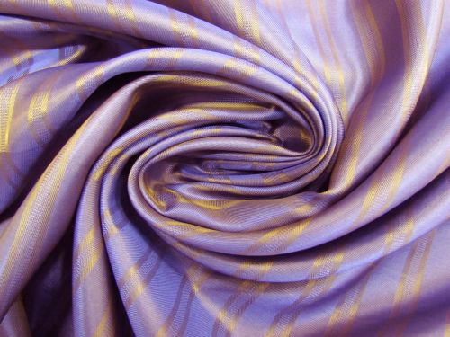 Great value Golden Violet Stripe Viscose Blend Shot Lining #11789 available to order online Australia