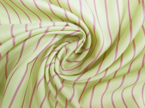 Great value Minty Stripe Viscose Blend Lining #11809 available to order online Australia