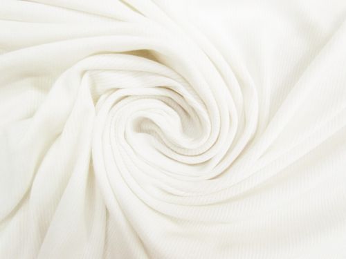 Great value 2x2 Viscose Rib Jersey- Rabbit Ivory #11830 available to order online Australia