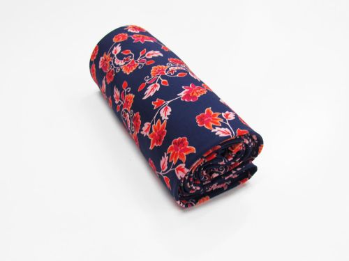 Great value 1m Mini Roll Remnant- Sunset Petals Matte Spandex available to order online Australia