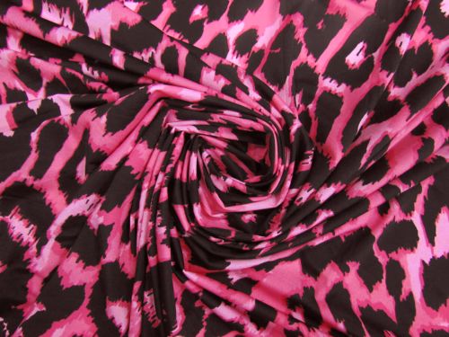 Great value Leopard Party Slinky Jersey- Hot Pink #11881 available to order online Australia