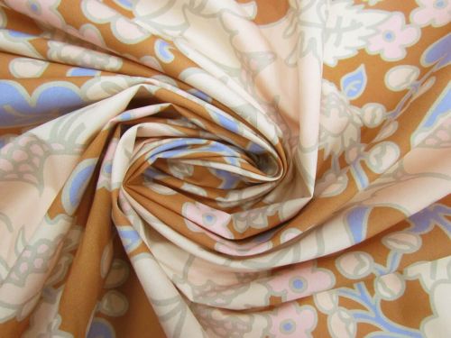 Great value Garden Beauties Cotton Poplin- Hazelnut #12059 available to order online Australia