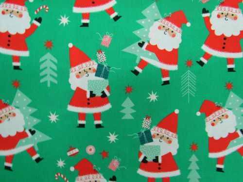 Great value Wonderful Christmas Cotton- Santa's Here- D2510 available to order online Australia