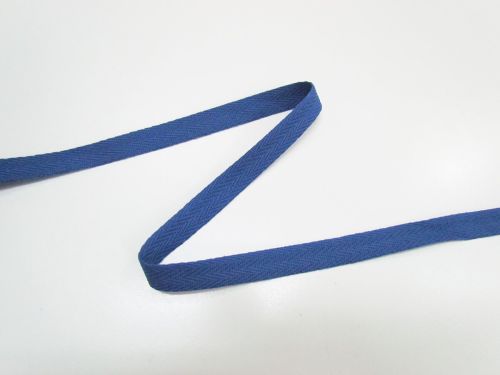 Great value 12mm Cotton Herringbone Tape- Bright Royal #T594 available to order online Australia