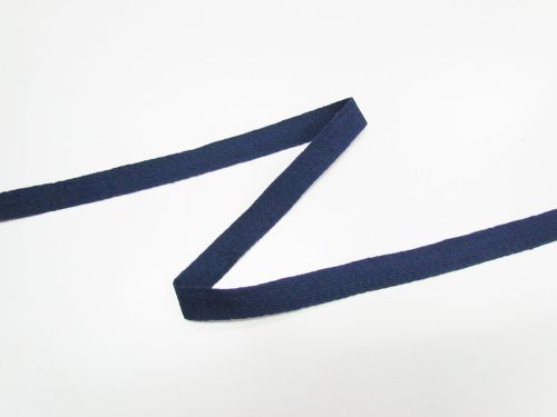 Great value 15mm Cotton Herringbone Tape- Sailor Navy #T601 available to order online Australia