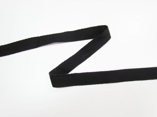 Great value 20mm Cotton Herringbone Tape- Soot Black #T603 available to order online Australia