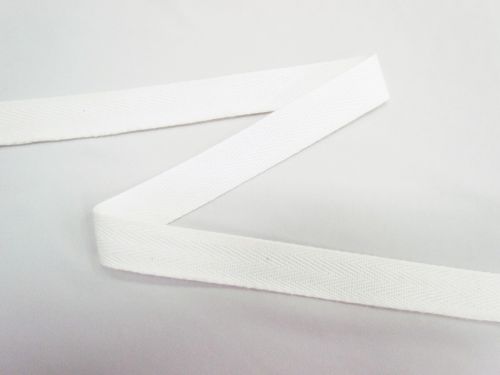 Great value 20mm Cotton Herringbone Tape- Light Cream #T606 available to order online Australia