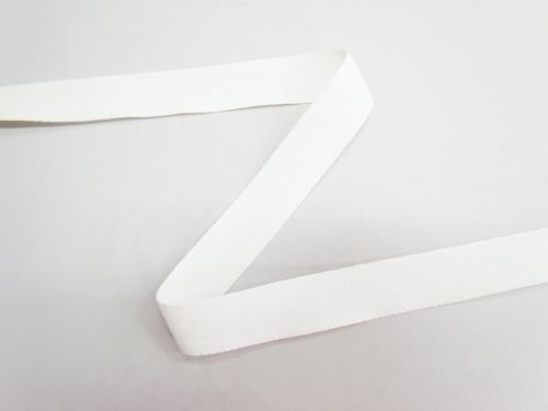 Great value 25mm Cotton Herringbone Tape- Milk White #T615 available to order online Australia