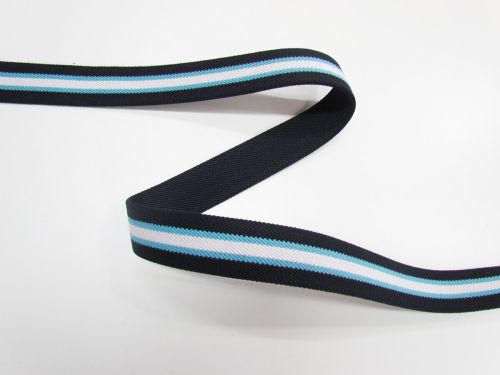 Great value 35mm Stretch Webbing Tape- Nautical Stripe #T632 available to order online Australia