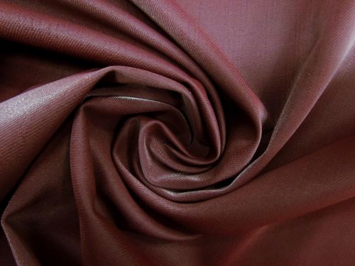 Great value PVC Coated Brushed Cotton Twill- Deep Burgundy #12088 available to order online Australia