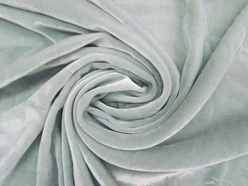 Great value Silk Rayon Velvet- Blue Silver #12132 available to order online Australia