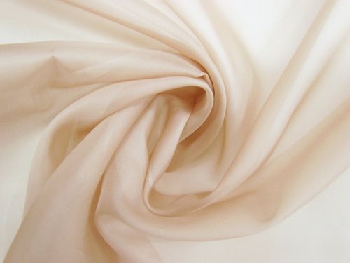 Great value Heavyweight Silk Organza- Warm Beige #12152 available to order online Australia