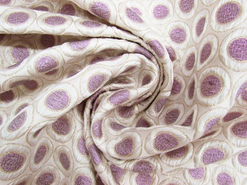 Great value Purple Porthole Lurex Brocade #12160 available to order online Australia