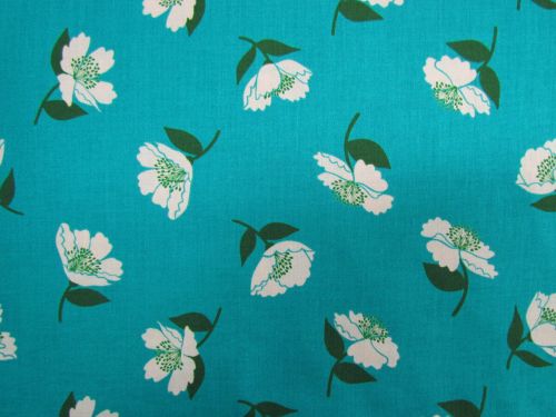 Great value Ruby Star Society Cotton- Juicy- Fluttering- Dark Turquoise available to order online Australia