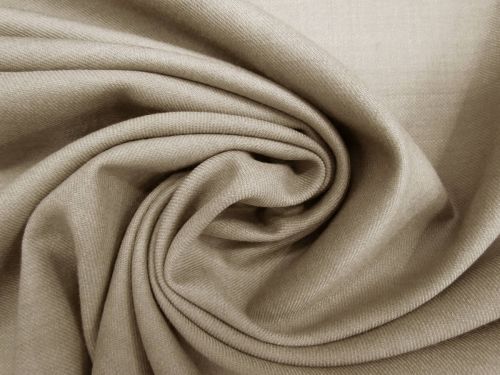 Great value Stretch Wool Blend Twill Suiting- Taupe Beige #12185 available to order online Australia