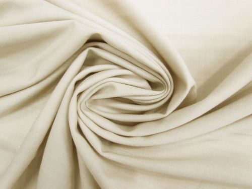 Great value Stretch Wool Blend Twill Suiting- Light Beige Marle #12186 available to order online Australia