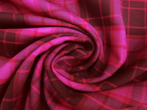 Great value Perfectly Pink Plaid Wool Coating #12200 available to order online Australia