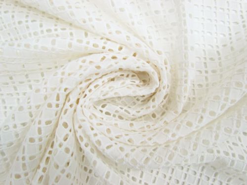 Great value Garden Window Check Cotton Broderie Anglaise #12212 available to order online Australia