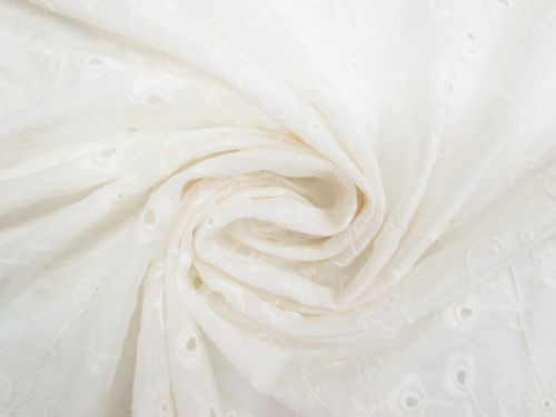 Great value Summery Blooms Cotton Voile Broderie Anglaise #12213 available to order online Australia