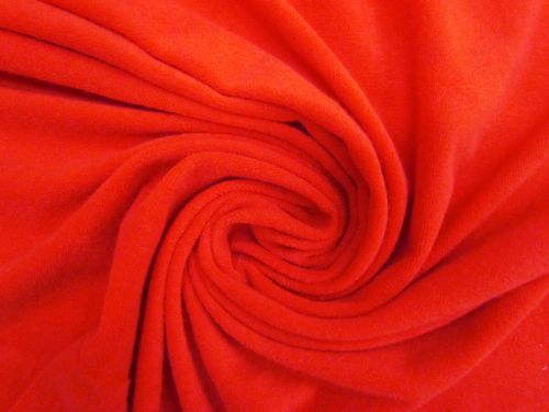 Great value Stretch Cotton Blend Terry Towelling- Burning Red #12241 available to order online Australia