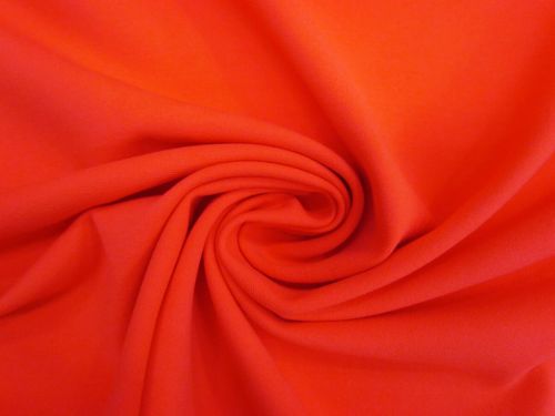 Great value Cotton Ponte- Neon Red #12566 available to order online Australia