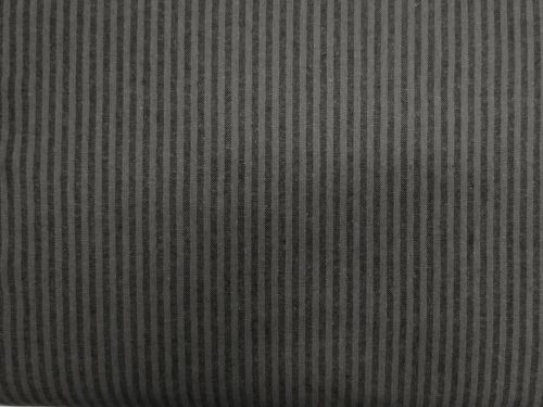 Great value Essex Yarn Dyed Stripe Cotton Linen Blend- Charcoal available to order online Australia