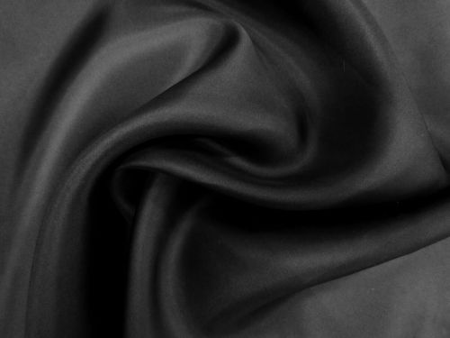 Great value Heavyweight Silk Organza- Ink Black #12283 available to order online Australia