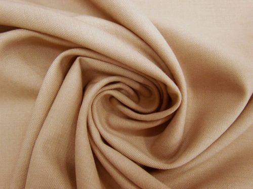 Great value Stretch Wool Blend Twill Suiting- Camel Brown #12304 available to order online Australia