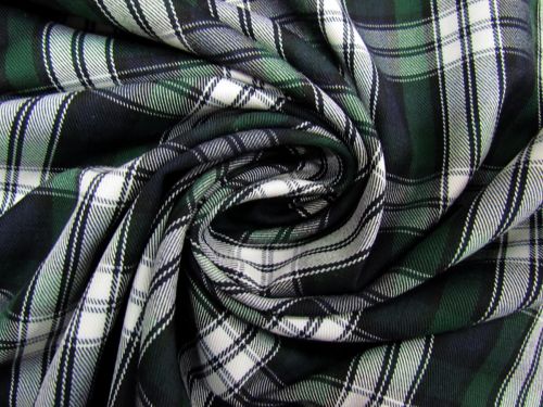 Great value Whitman Plaid Viscose Blend Suiting #12311 available to order online Australia