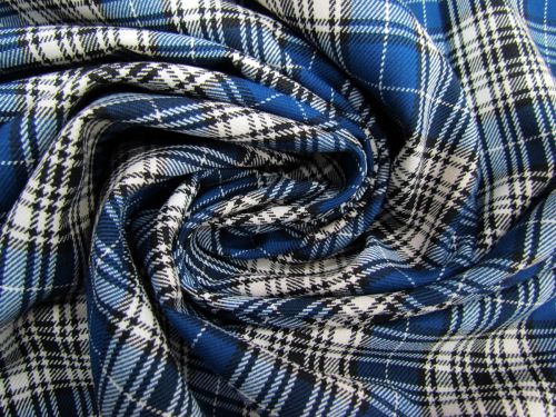 Great value Plath Plaid Viscose Blend Suiting #12314 available to order online Australia