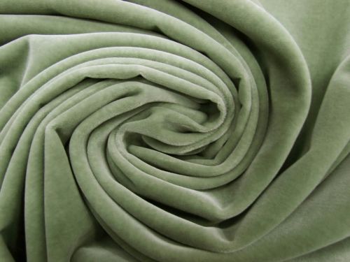 Great value Stretch Cotton Velveteen- Sage Green #12404 available to order online Australia