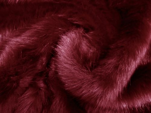 Great value Faux Fur- Rich Burgundy #12434 available to order online Australia