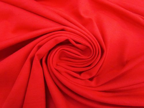 Great value Cotton Blend Spandex- Strawberry Red #12445 available to order online Australia