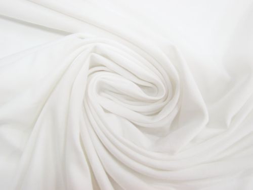 Great value Lightweight Cotton Spandex- Bouquet White #12489 available to order online Australia