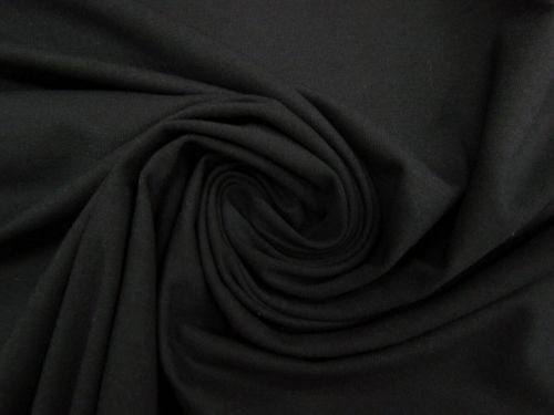 Great value Cotton Spandex- Midnight Black #12493 available to order online Australia