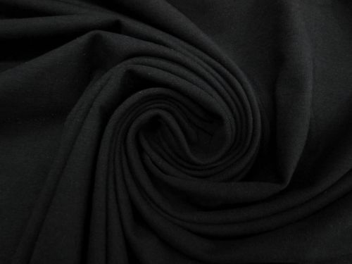 Great value Luxe Cotton Spandex- Galaxy Black #12495 available to order online Australia