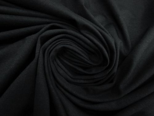 Great value Heavyweight Cotton Jersey- Volcanic Black #12497 available to order online Australia