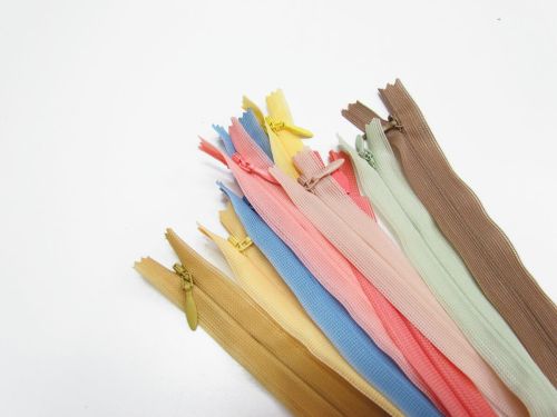 Great value Lucky Dip Invisible Zip 10 Pack- Pastels available to order online Australia