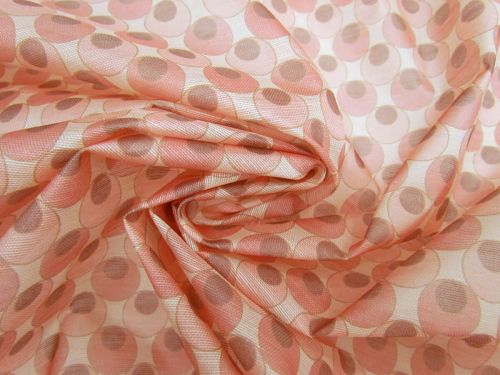 Great value Pink Caviar Silk Linen Slub Organza #12530 available to order online Australia