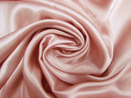 Great value Silk Charmeuse Satin- Rose Dust Pink #12531 available to order online Australia