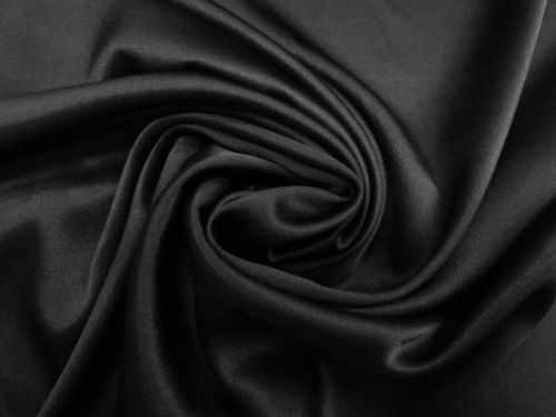 Great value Stretch Silk Satin- Crow Black #12537 available to order online Australia