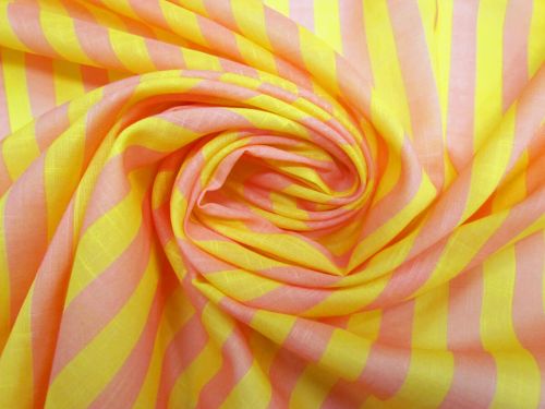 Great value Coney Island Stripe Cotton Slub Voile #12539 available to order online Australia