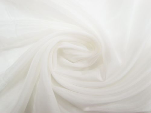 Great value Silk Cotton Voile- Marshmallow Ivory #12544 available to order online Australia