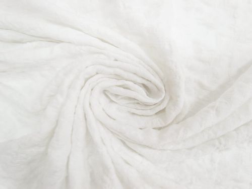 Great value Cloud Crinkle Stretch Cotton Blend- White #12577 available to order online Australia