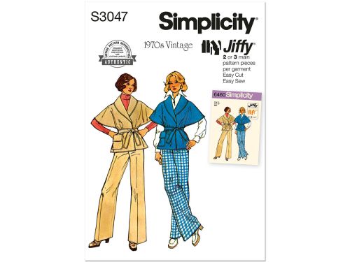 Great value Simplicity Pattern S3047 MISSES SPORTSWEAR- Size Y5 (18-20-22-24-26) available to order online Australia