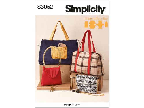 Great value Simplicity Pattern S3052 UNDEFINED ACCESSORIES- Size OS (ONE SIZE) available to order online Australia